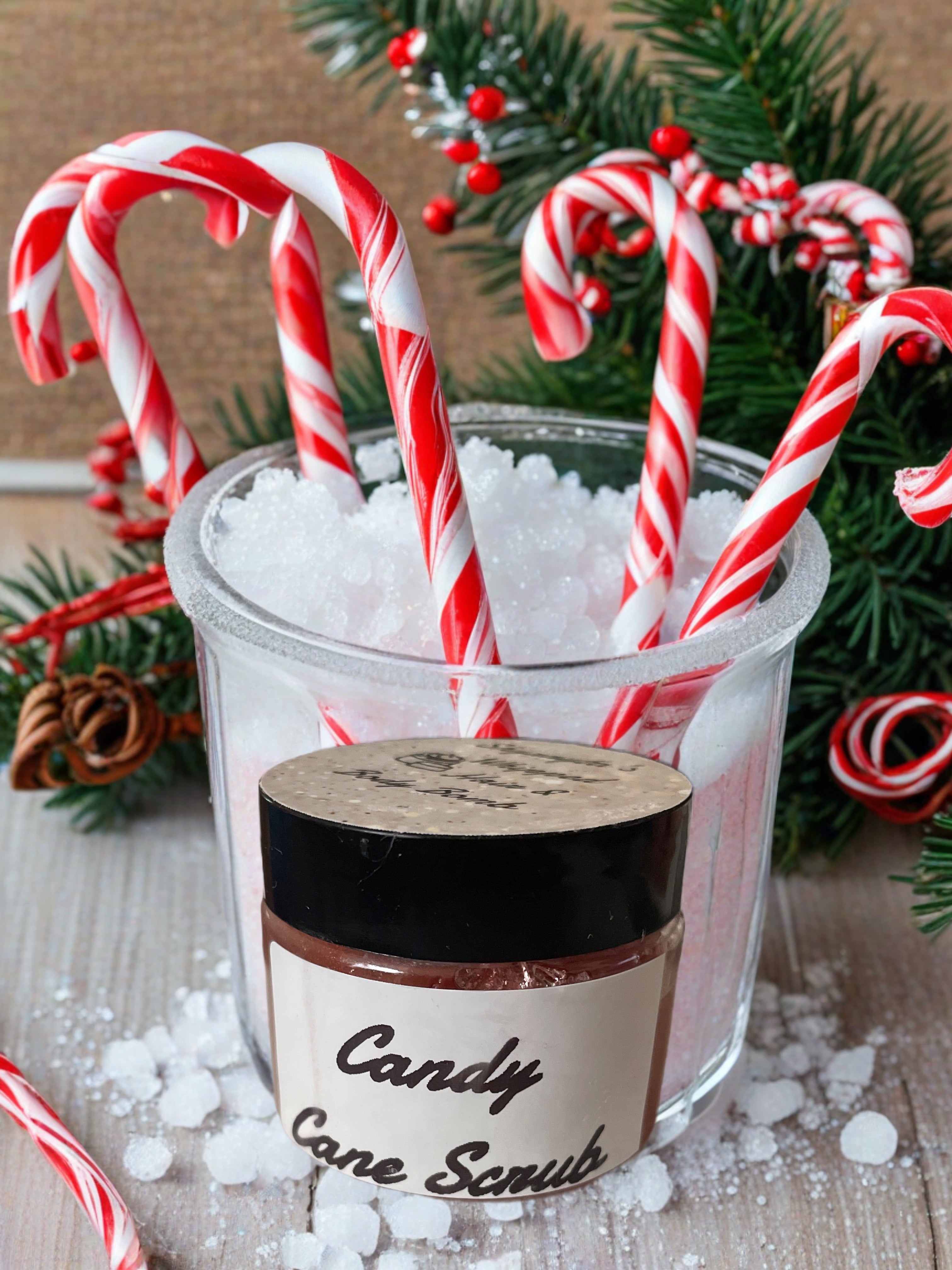 Candy-Cane Scrub