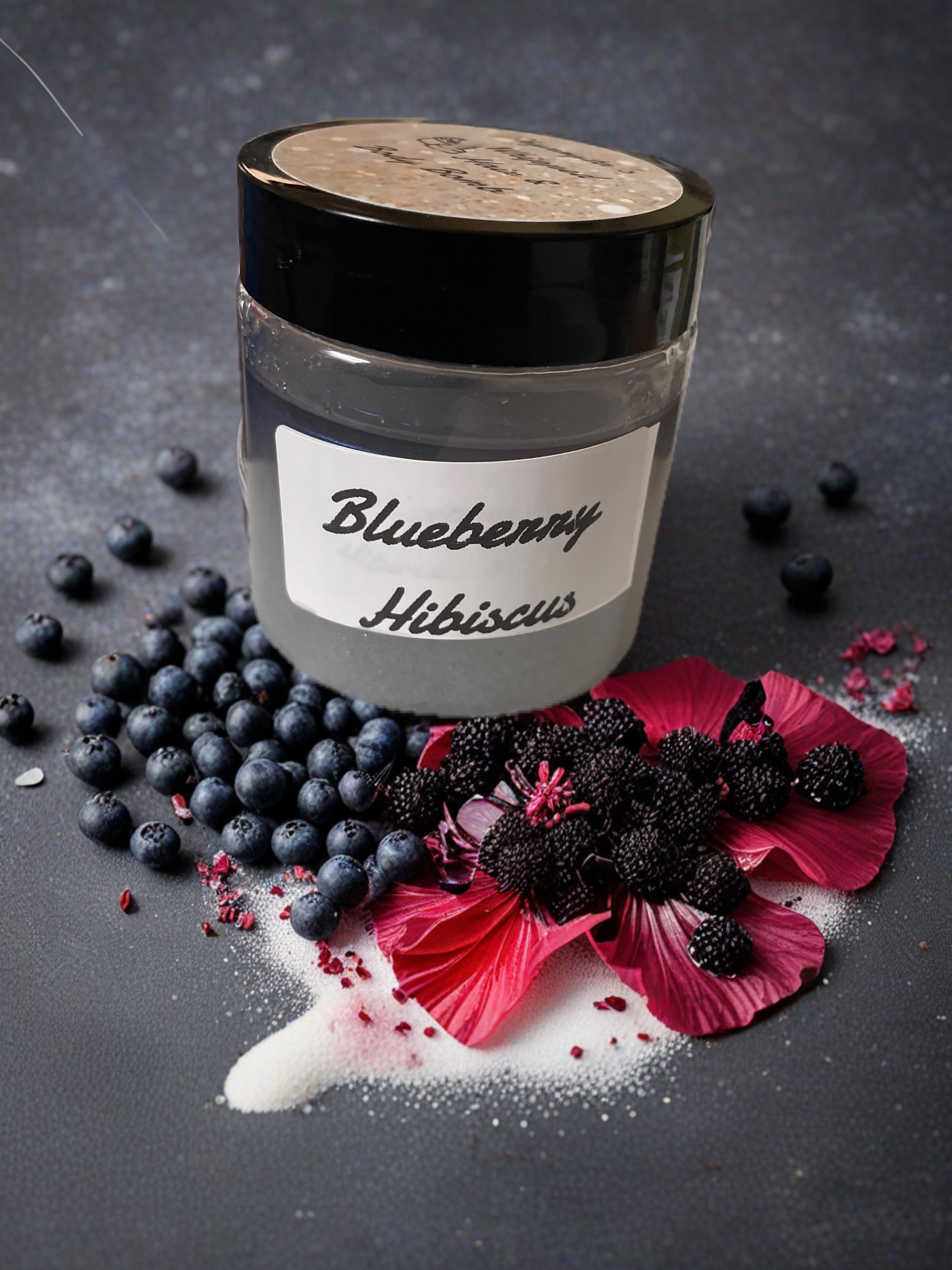 Blueberry-Hibiscus Scrub
