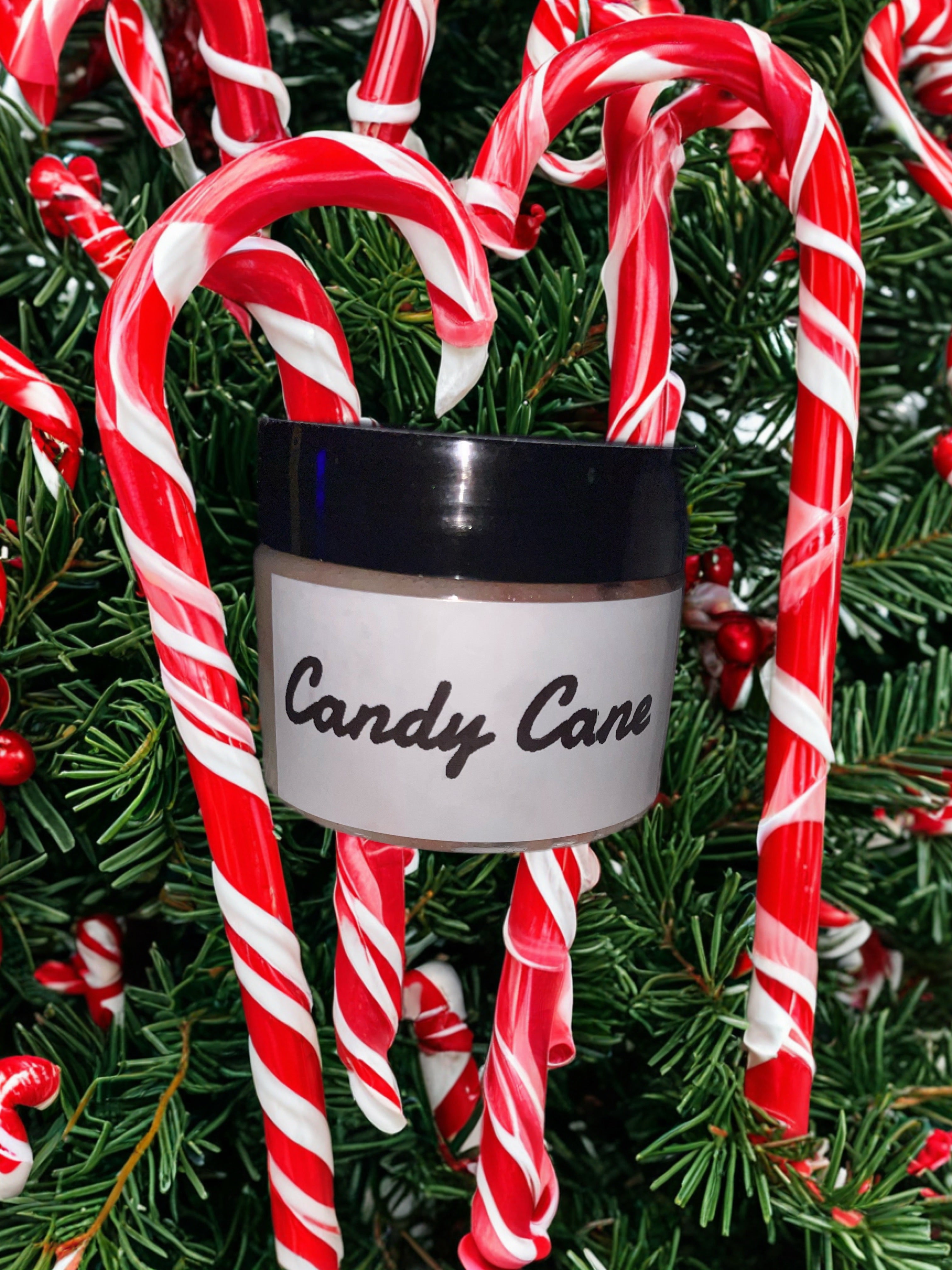 Candy-Cane Body and Hair Moisturizer